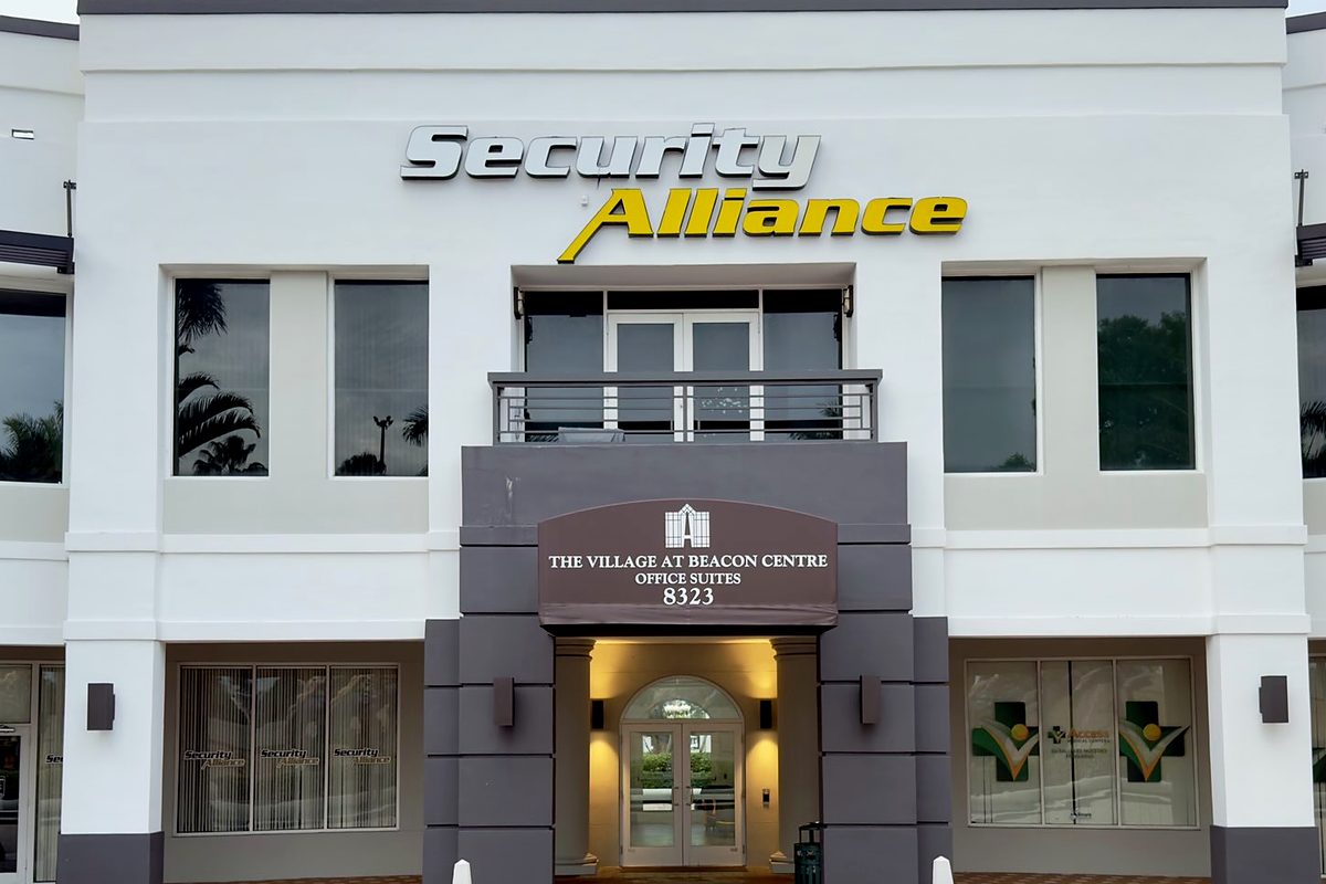 Security Alliance world headquarters at the Village at Beacon Centre in Miami, Florida
